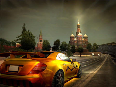 Игру Moscow Racer