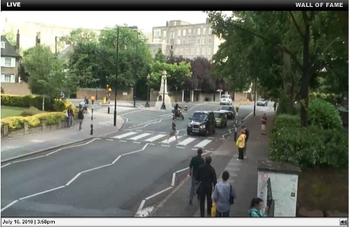 web camera Abbey Road London The Beatles веб-камера Лондон Битлз