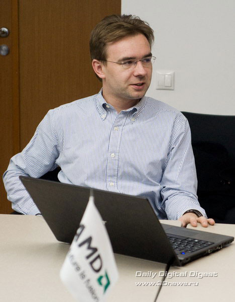 Михаль Лисецки (Michal Lisiecki), менеджер по маркетингу AMD в регионе EMEA