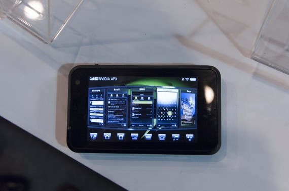 Nvidia на своем стенде показывала прототипы устройств на платформе Tegra