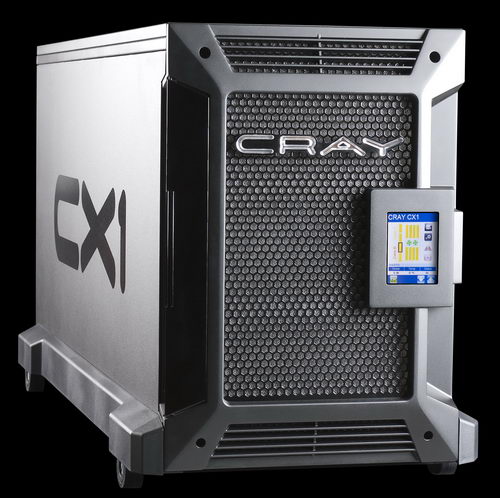 Как бы ни старались китайские и тайваньские умельцы, но повторить благородную красоту серверов Cray у них не получается. Кстати, там тоже работают Xeon 5500