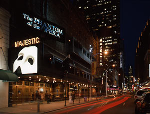 The Phantom of the opera, Majestic. Призрак оперы, Мажестик, Нью-Йорк