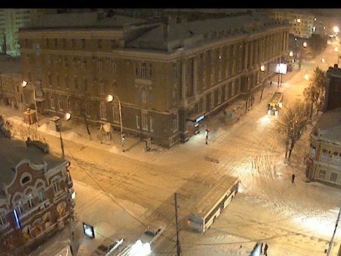 Саратов снег. Saratov snow