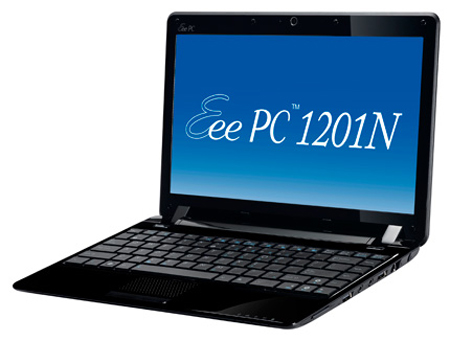 netbook Asus EeePC 1201N, Nvidia ION, Intel Atom D330