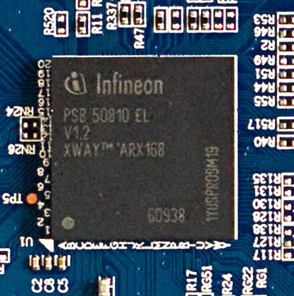 Infineon 50810 ADSL чип dual virtual core