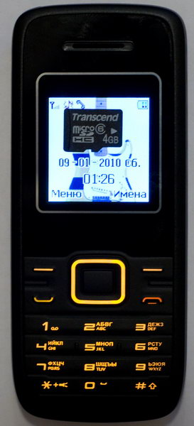 Билайн А100 бюджетный мобильный телефон ZTE microSD