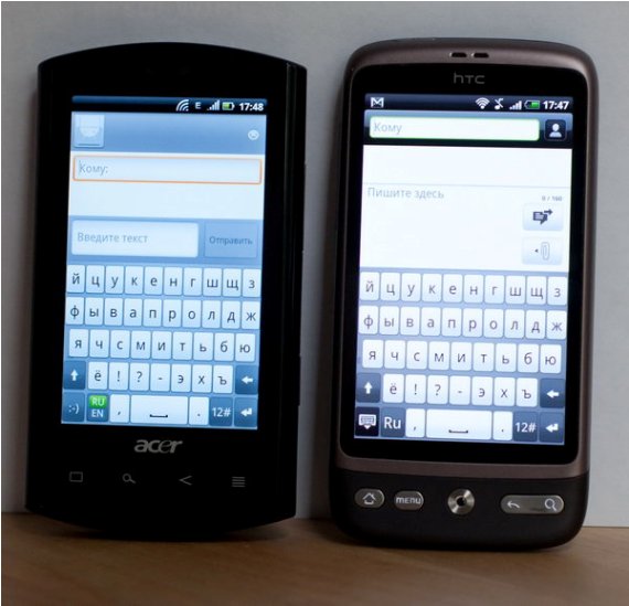 отзывы смартфон Acer Liquid E обзор платформа Android