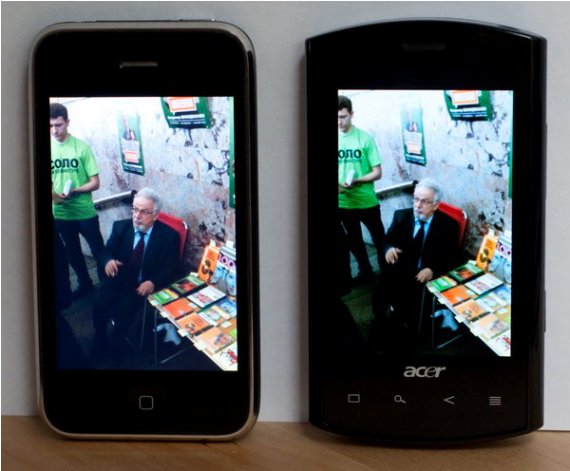 что лучше? сравнение Acer Liquid E и iPhone 3GS