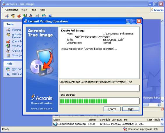 Acronis True Image Home Edition