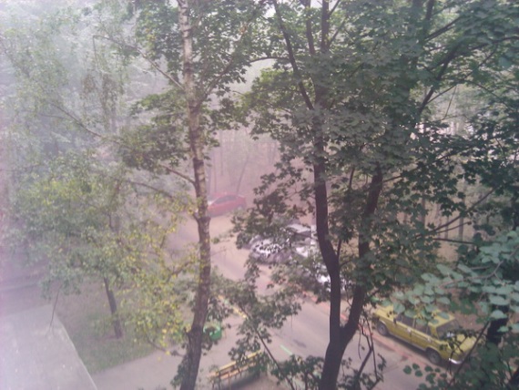 погода в Москве жара дым