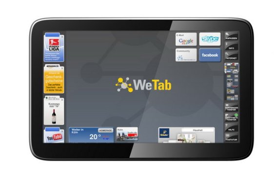 WeTab – первый в мире серийный планшетник на Intel Atom