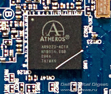 Чип Atheros AR9223, отвечающий за Wi-Fi