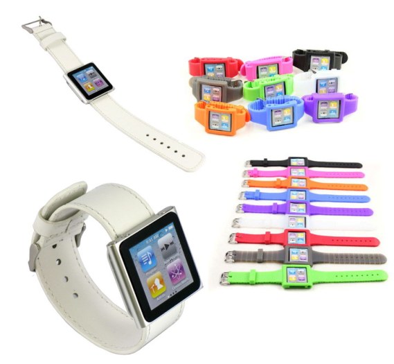 В уходящем году Apple ухитрилась составить конкуренцию даже производителям часов. Китайские умельцы вовсю выпускают чехлы-браслеты, позволяющие носить iPod nano на руке