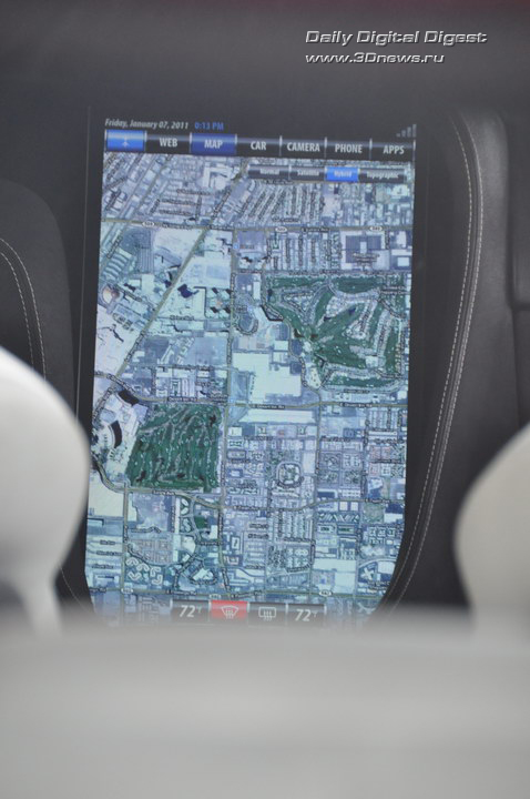 Автомобильный компьютер с самым большим в мире экраном в новой модели Tesla работает под управлением NVIDIA Tegra 2