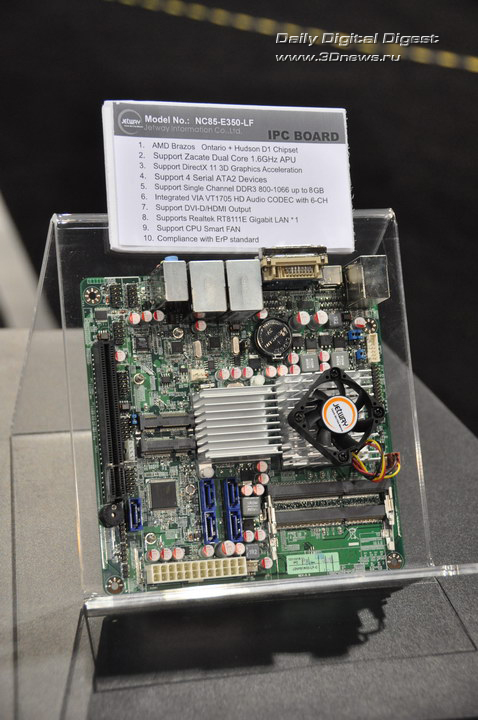 AMD Brazos Jetway NC85-E350-LF photo фотография
