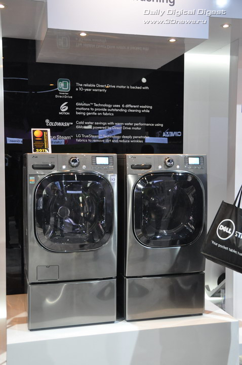 Consumer Electronics Show стиральная машина LG