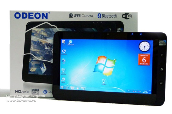 Odeon TPC-10 планшетный компьютер с Intel Atom обзор