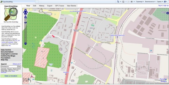 OpenStreetMap в России еще не достиг такой же степени дотошности, как в Германии, однако уже знает о существовании в Чертаново улиц Газопровод и Кирпичные Выемки
