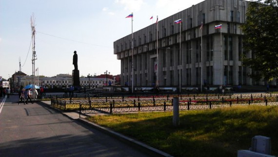 Тула фотография здание бывшего обкома КПСС