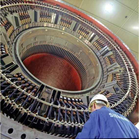 Турбина под управлением Siemens
