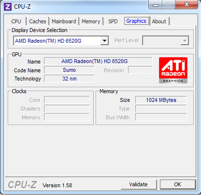 Acer Aspire 7560G graphics графика обзор CPU-Z