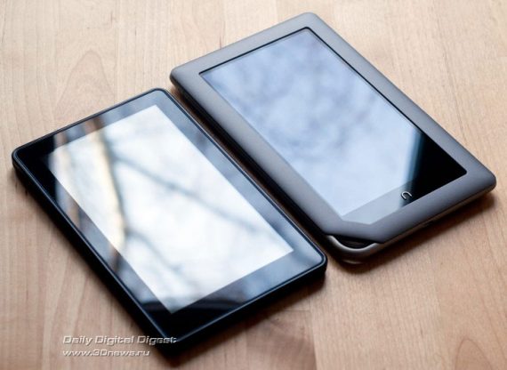 Amazon Kindle Fire и Barnes&Noble Nook Tablet