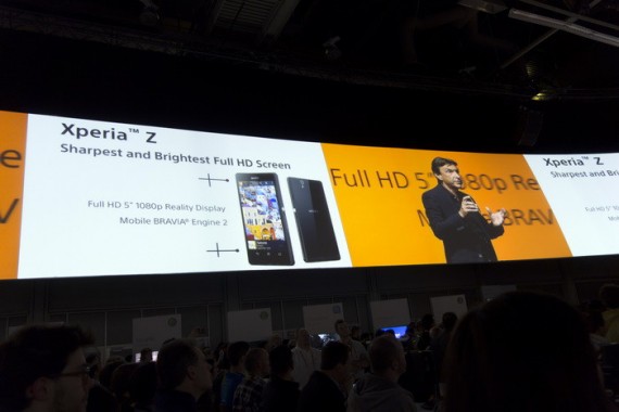 CES 2013 смартфон Sony Xperia Z и Sony Xperia ZL