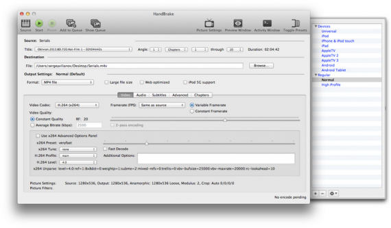 handbrake for mac 64 bit