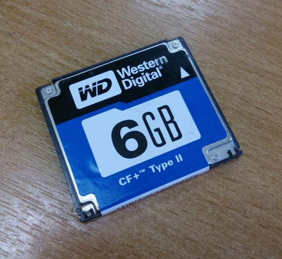 WD60WP жёсткий диск размером CоmpactFlash
