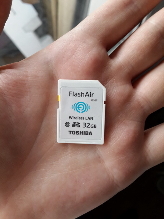 Обзор Toshiba FlashAir: SD-карта с модулем Wi-Fi