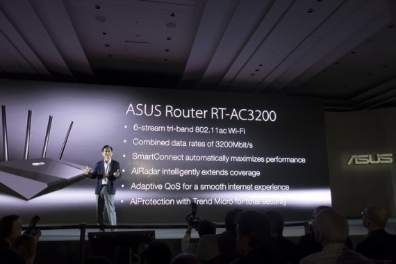  роутер ASUS RT-AC3200 позиционируется, как самый быстрый в мире