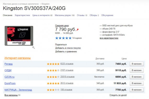 Обзор и сравнение SSD ADATA Premier Pro SP600, Kingston ssdNOW 300, Toshiba Q Series Pro