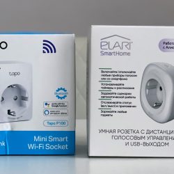 Две умные розетки TP-Link Tapo P100 и Elari Smart Socket: Алиса, выруби всё!