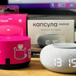 Сравнил умные колонки Капсула Мини и Яндекс Станция Лайт