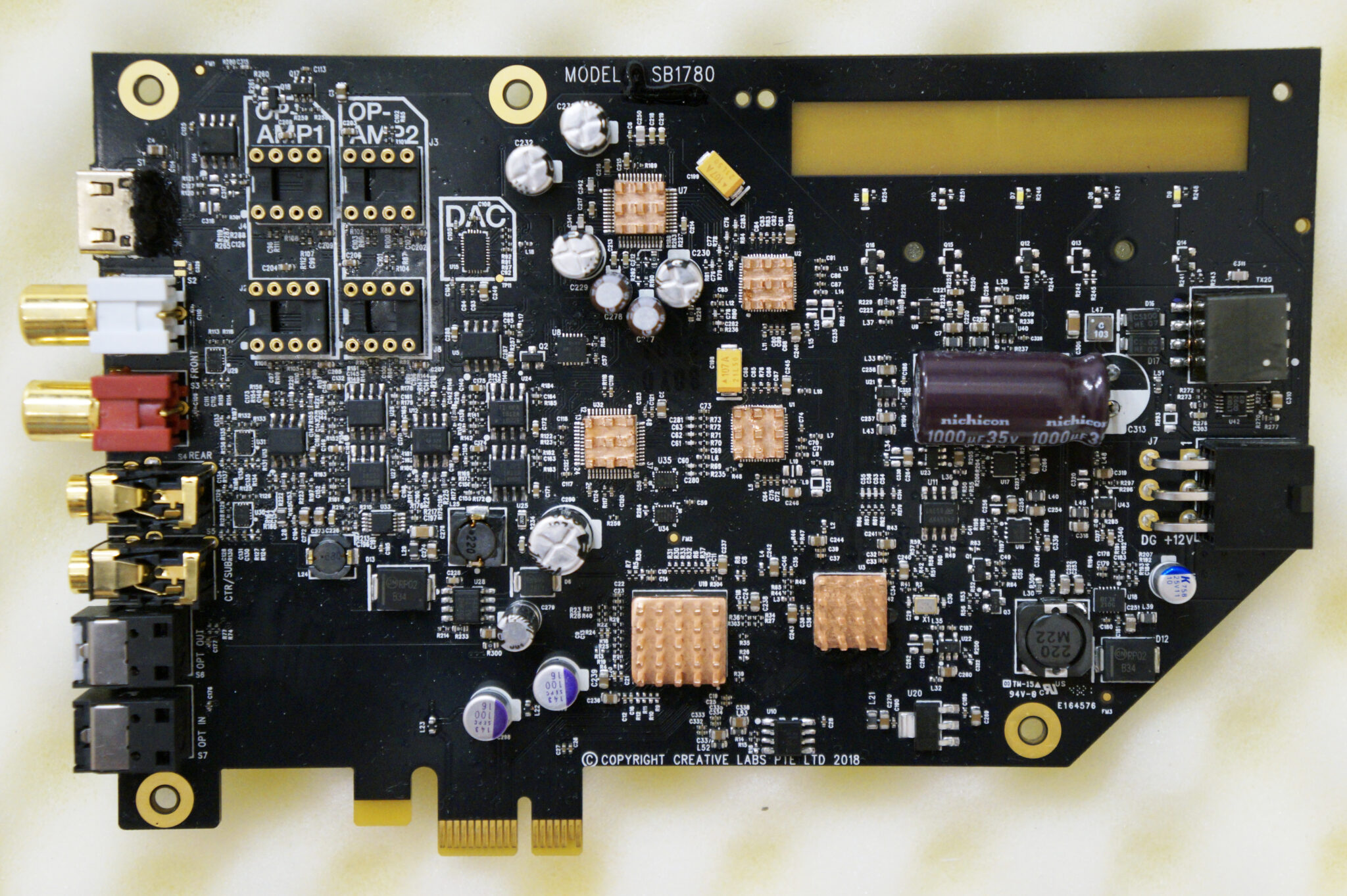 Звуковая карта creative sound blaster ae 9