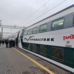 Как я ездил на первом рейсе нового поезда «Буревестник» в Нижний Новгород